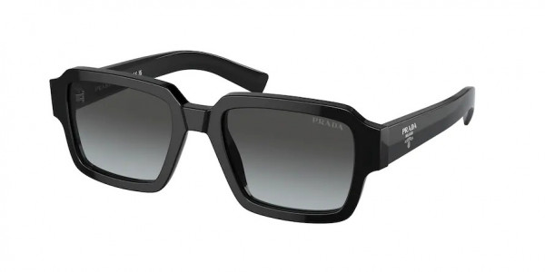 Prada PR 02ZS Sunglasses, 1AB06T BLACK GREY GRADIENT VINTAGE (BLACK)