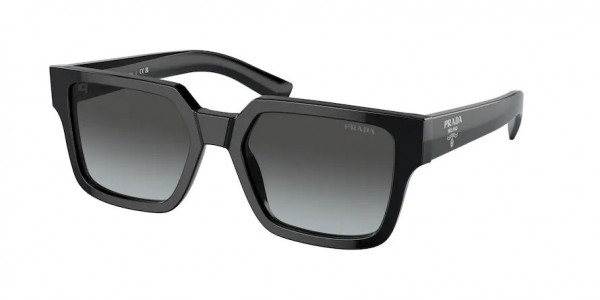 Prada PR 03ZS Sunglasses, 1AB06T BLACK GREY GRADIENT VINTAGE (BLACK)