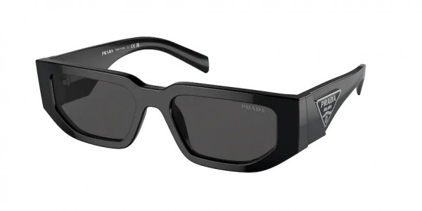 Prada PR 09ZS Sunglasses, 1AB5S0 BLACK DARK GREY (BLACK)