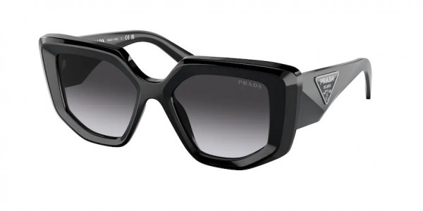 Prada PR 14ZSF Sunglasses, 1AB09S BLACK GREY GRADIENT (BLACK)