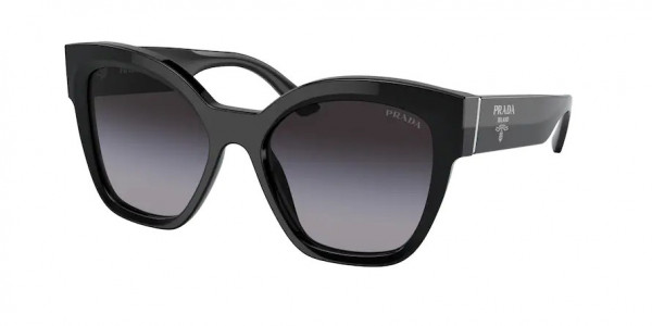 Prada PR 17ZS Sunglasses, 1AB09S BLACK GREY GRADIENT (BLACK)