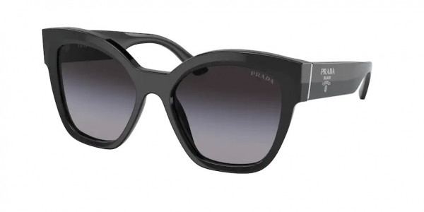 Prada PR 17ZSF Sunglasses, 1AB09S BLACK GREY GRADIENT (BLACK)