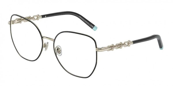 Tiffany & Co. TF1147 Eyeglasses, 6164 BLACK ON PALE GOLD (BLACK)