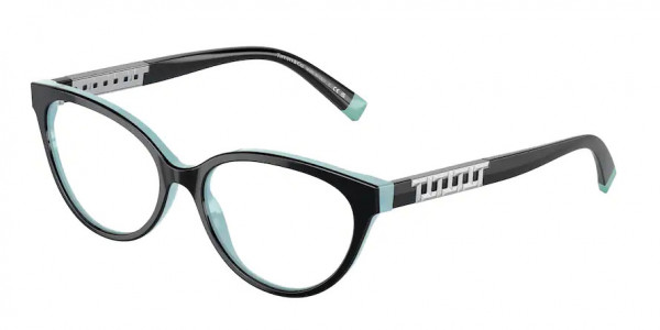 Tiffany & Co. TF2226 Eyeglasses, 8055 BLACK ON TIFFANY BLUE (BLACK)