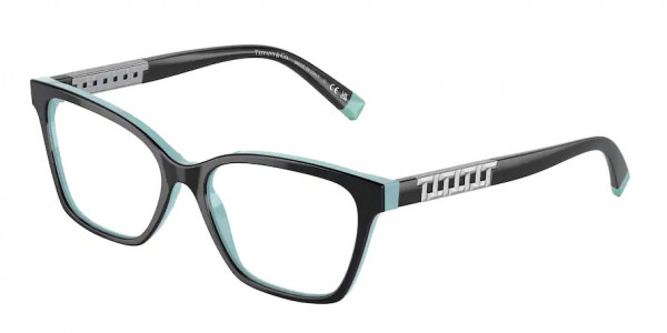 Tiffany & Co. TF2228 Eyeglasses, 8055 BLACK ON TIFFANY BLUE (BLACK)