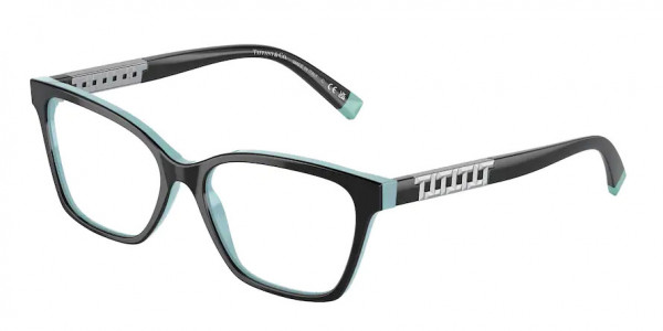 Tiffany & Co. TF2228F Eyeglasses, 8055 BLACK ON TIFFANY BLUE (BLACK)