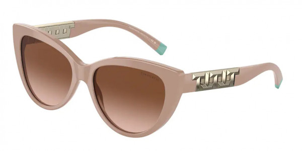 Tiffany & Co. TF4196 Sunglasses, 83523B SOLID NUDE BROWN GRADIENT (BEIGE)