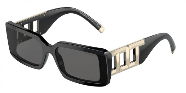 Tiffany & Co. TF4197 Sunglasses, 8001S4 BLACK DARK GREY (BLACK)