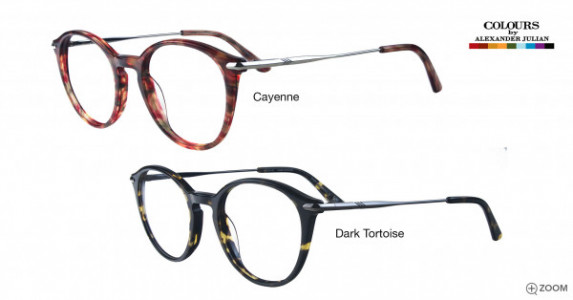 Colours Morgan Eyeglasses, Dark Tortoise