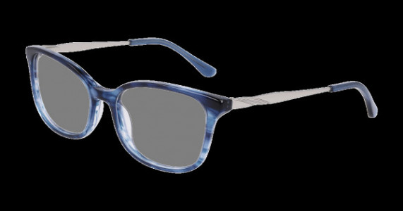 Genesis G5063 Eyeglasses, 414 Navy Horn