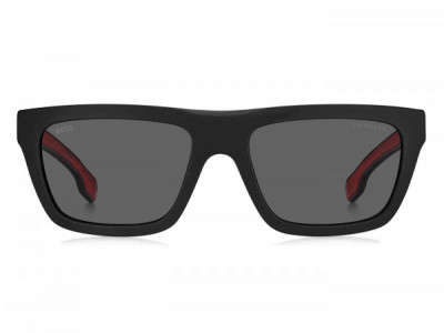 HUGO BOSS Black BOSS 1450/S Sunglasses, 00VK BLACK BLUE