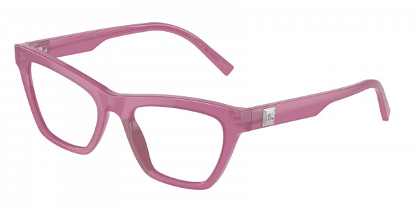 Dolce & Gabbana DG3359 Eyeglasses, 2966 OPAL RASPBERRY (PINK)