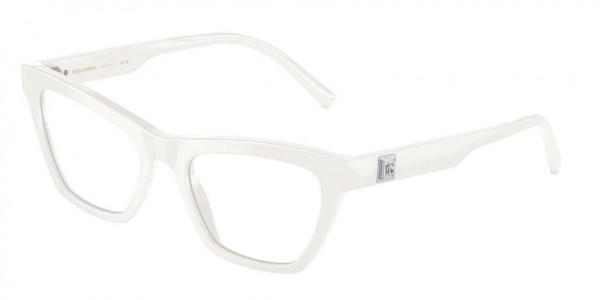 Dolce & Gabbana DG3359 Eyeglasses, 3312 WHITE