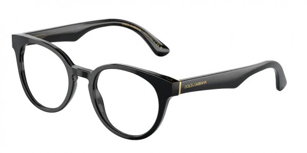 Dolce & Gabbana DG3361 Eyeglasses, 3246 BLACK/TRANSPARENT GREY (BLACK)