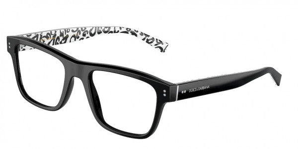 Dolce & Gabbana DG3362 Eyeglasses, 501 BLACK