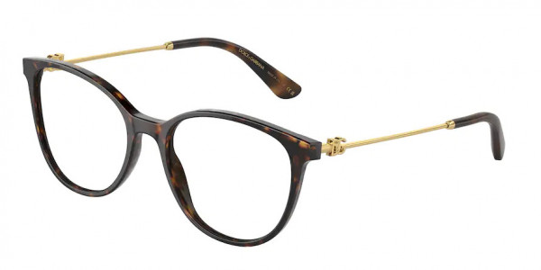 Dolce & Gabbana DG3363 Eyeglasses, 502 HAVANA (TORTOISE)