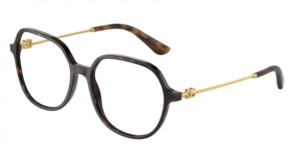 Dolce & Gabbana DG3364 Eyeglasses, 502 HAVANA (TORTOISE)