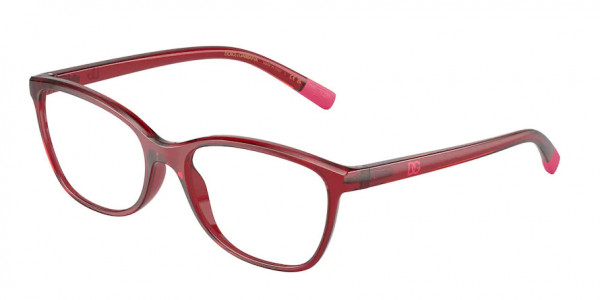Dolce & Gabbana DG5092 Eyeglasses, 1551 OPAL CHERRY (VIOLET)