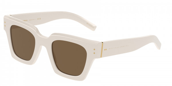 Dolce & Gabbana DG4413 Sunglasses, 342973 FULL BEIGE DARK BROWN (BEIGE)