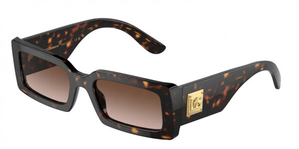 Dolce & Gabbana DG4416 Sunglasses, 502/13 HAVANA GRADIENT BROWN (TORTOISE)