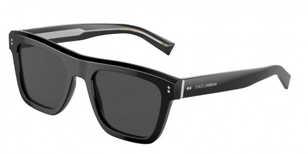 Dolce & Gabbana DG4420 Sunglasses, 501/87 BLACK DARK GREY (BLACK)