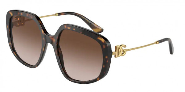 Dolce & Gabbana DG4421F Sunglasses, 502/13 HAVANA GRADIENT BROWN (TORTOISE)