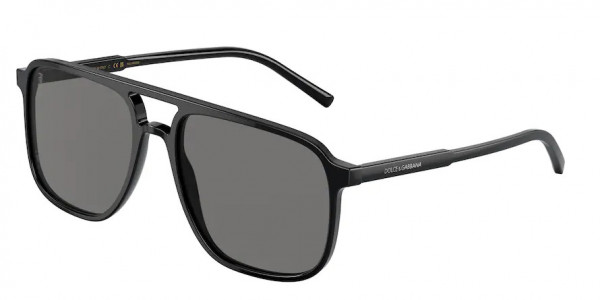 Dolce & Gabbana DG4423 Sunglasses, 501/81 BLACK POLAR GREY (BLACK)