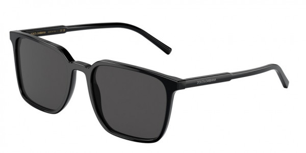 Dolce & Gabbana DG4424F Sunglasses, 501/87 BLACK DARK GREY (BLACK)