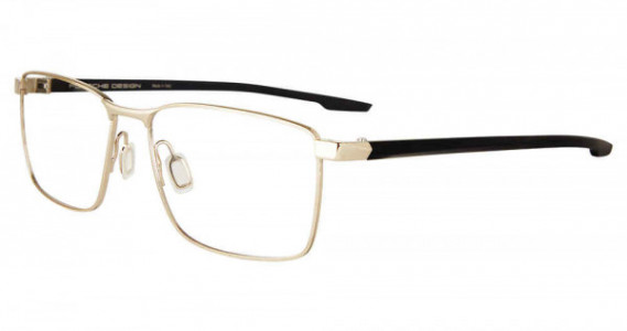 Porsche Design P8733 Eyeglasses, GOLD/ DARK BLE (B)