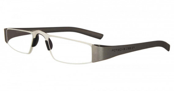 Porsche Design P8801 Eyeglasses, SILVER +1.00 (F)