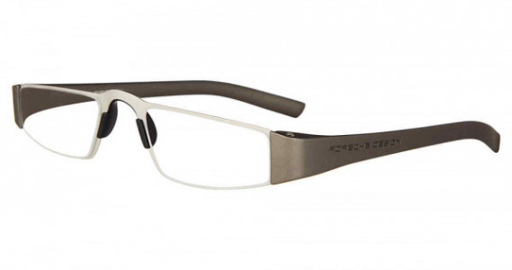Porsche Design P8801 Eyeglasses, SILVER +1.50 (F)