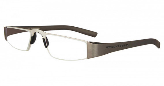 Porsche Design P8801 Eyeglasses, SILVER +3.00 (F)