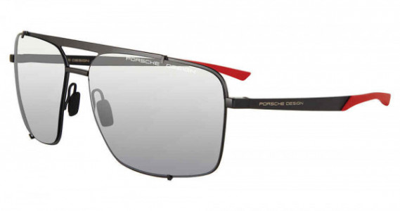 Porsche Design P8919 Sunglasses, BLACK/ RED (A)