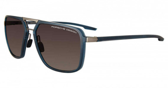 Porsche Design P8934 Sunglasses, BLUE/ GUN (B)