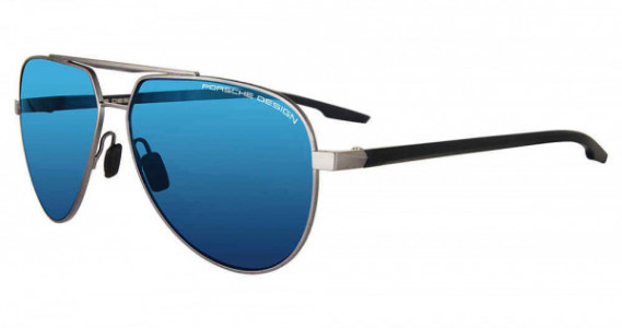 Porsche Design P8935 Sunglasses, GUN/ BLUE (C)