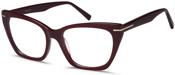 Di Caprio DC368 Eyeglasses, Burgundy