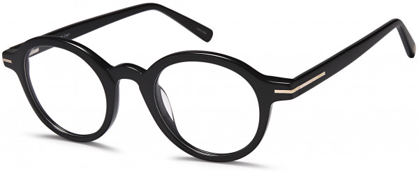 Di Caprio DC366 Eyeglasses, Black