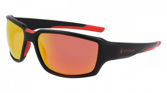 Spyder SP6034 Sunglasses, (005) BLACK RED