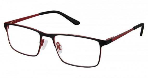 SuperFlex SFK-271 Eyeglasses, M100-BLACK RED