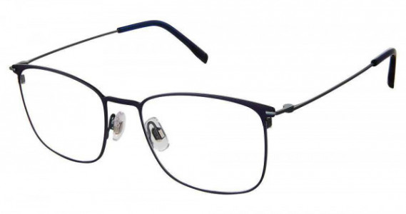 Evatik E-9244 Eyeglasses, M101-NAVY GREY
