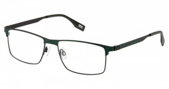 Evatik E-9236 Eyeglasses, M116-FOREST BLACK