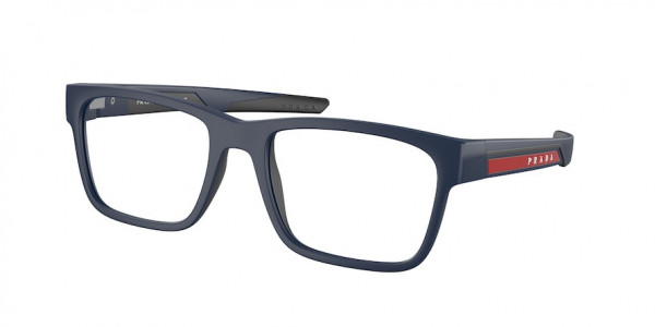 Prada Linea Rossa PS 02PV Eyeglasses, TFY1O1 MATTE BLUE (BLUE)