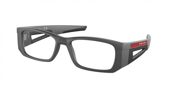Prada Linea Rossa PS 03PV Eyeglasses, 11C1O1 MATTE GREY/BLACK (GREY)