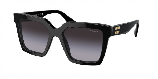 Miu Miu MU 03YS Sunglasses, 1AB5D1 BLACK GRADIENT GREY (BLACK)