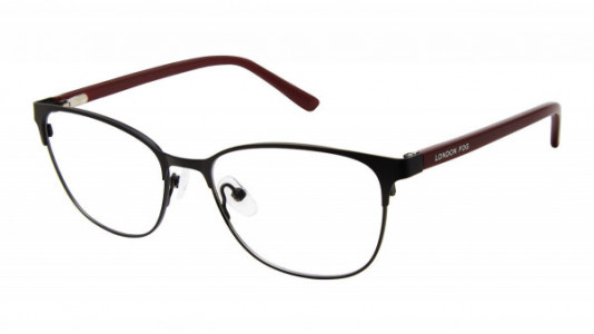Elizabeth Arden LF 605 Eyeglasses, 1-BLACK BURGUNDY