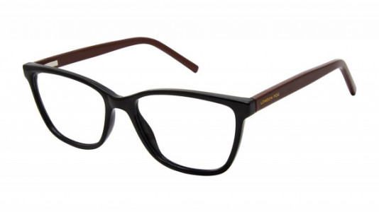 Elizabeth Arden LF 604 Eyeglasses, 1-BLACK/CARAMEL
