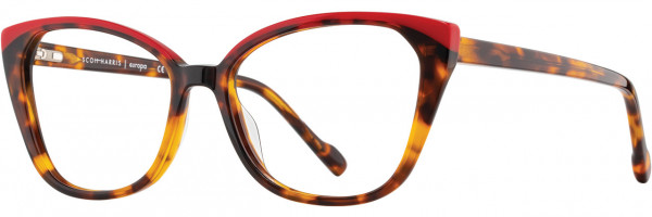 Scott Harris Scott Harris 846 Eyeglasses, 2 - Tortoise / Red