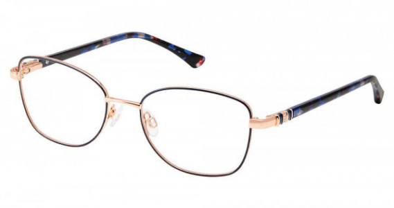 SuperFlex SF-620 Eyeglasses, S201-BLUE ROSE GOLD
