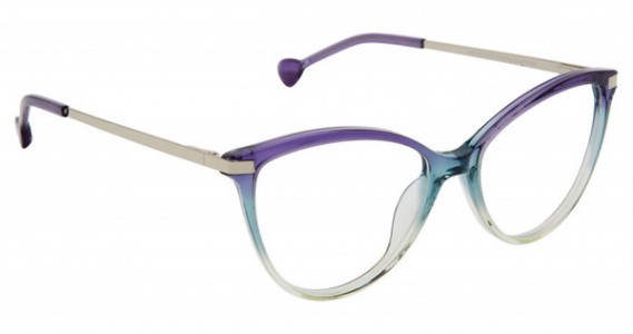 Lisa Loeb SHIMMY Eyeglasses, LAVENDER AQUA (C2)