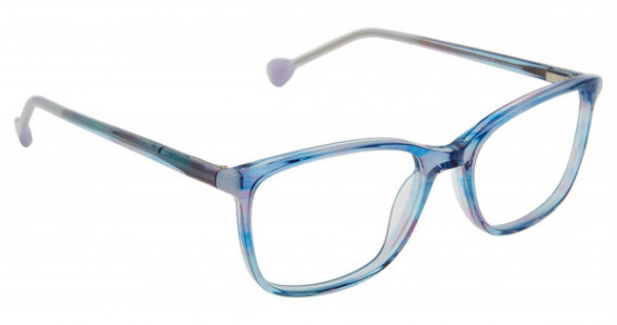 Lisa Loeb OUTSIDE Eyeglasses, AZURE CRYSTAL (C2)